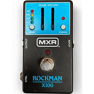 Used MXR rockman x100 Effect Pedal