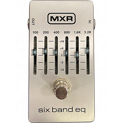 Used MXR six band eq Pedal