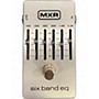 Used MXR six band eq Pedal