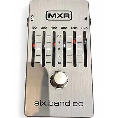 Used MXR six band eq Pedal