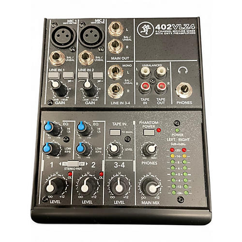 Used Mackie 402VLZ4 Unpowered Mixer