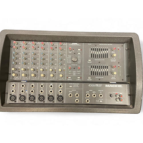 Used Mackie 406M FR Powered Mixer