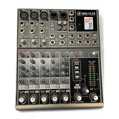 Used Mackie 802VLZ3 Unpowered Mixer