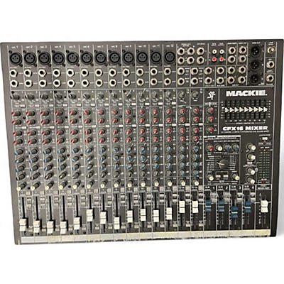 Mackie Used Mackie CFX16 MKII Unpowered Mixer