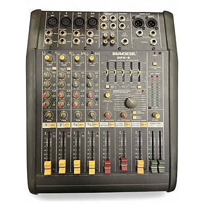 Used Mackie DFX6 Unpowered Mixer