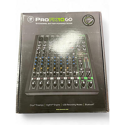 Used Mackie FX10 GO  Powered Mixer