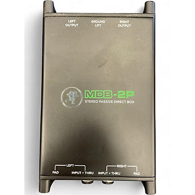 Used Mackie MDB-2P Direct Box