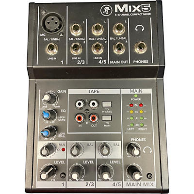 Used Mackie MIX 5 Powered Mixer