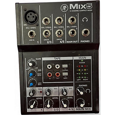 Used Mackie MIX 5 Powered Mixer