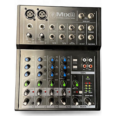 Used Mackie MIX 8 Powered Mixer