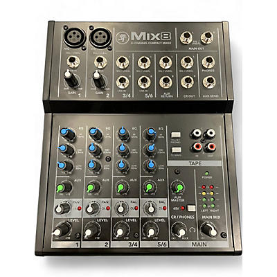 Used Mackie MIX 8 Unpowered Mixer