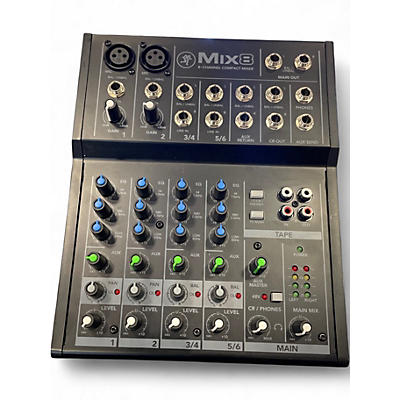Used Mackie MIX 8  Unpowered Mixer
