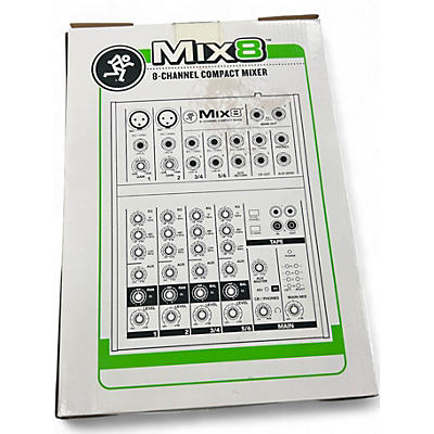 Used Mackie MIX 8 Unpowered Mixer