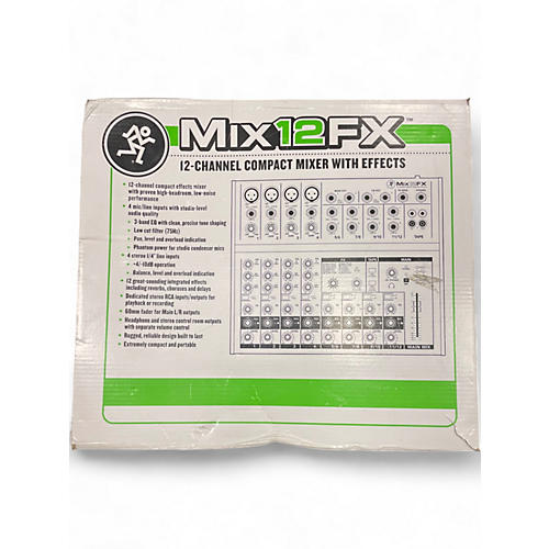 Used Mackie MIX12FX Unpowered Mixer