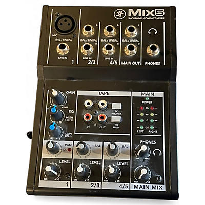 Used Mackie MIX5 Line Mixer
