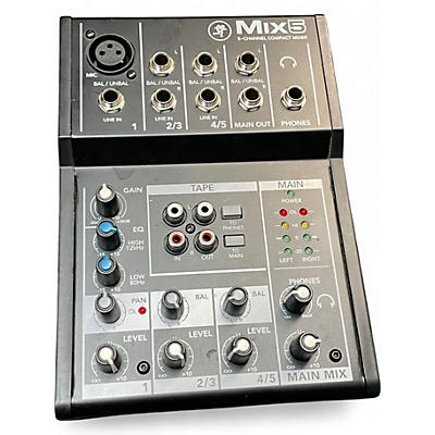 Used Mackie MIX5 Powered Mixer