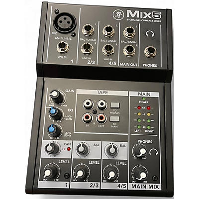Used Mackie MIX5 Powered Mixer