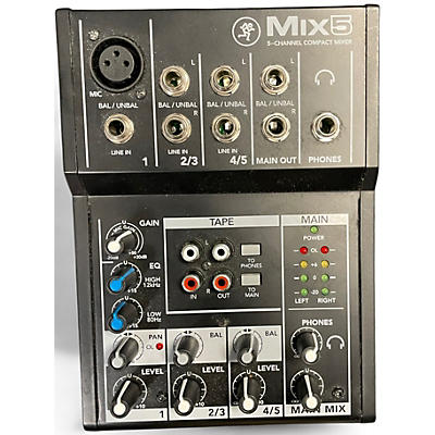 Used Mackie MIX5 Powered Mixer