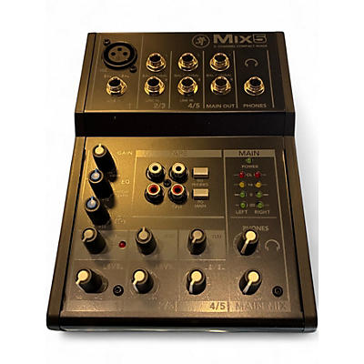Used Mackie MIX5 Unpowered Mixer