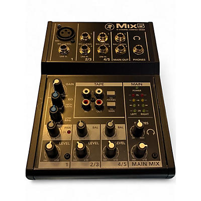 Used Mackie MIX5 Unpowered Mixer
