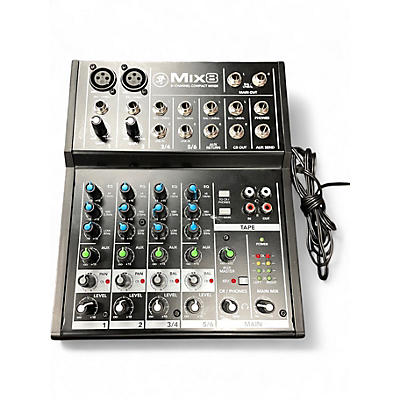 Used Mackie MIX8  Powered Mixer