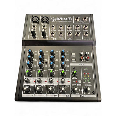 Used Mackie MIX8 Powered Mixer