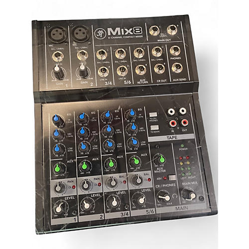 Mackie Used Mackie MIX8 Unpowered Mixer