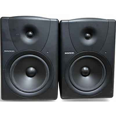 Used Mackie MR8 Pair Powered Monitor