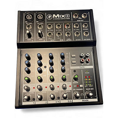 Used Mackie Mix 8 Line Mixer