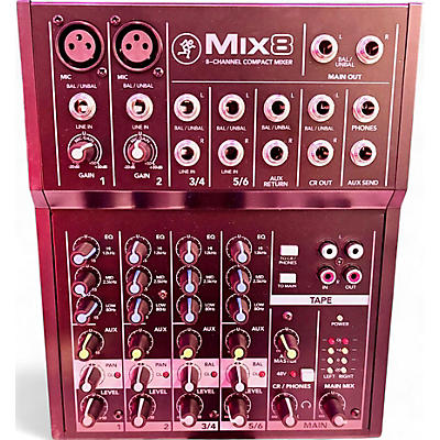 Mackie Used Mackie Mix 8 Powered Mixer