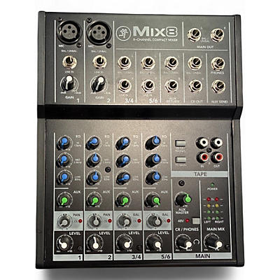 Used Mackie Mix 8 Powered Mixer