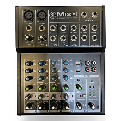 Used Mackie Mix 8 Powered Mixer