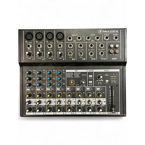 Used Mackie Mix12FX Unpowered Mixer