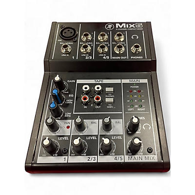 Used Mackie Mix5 Powered Mixer