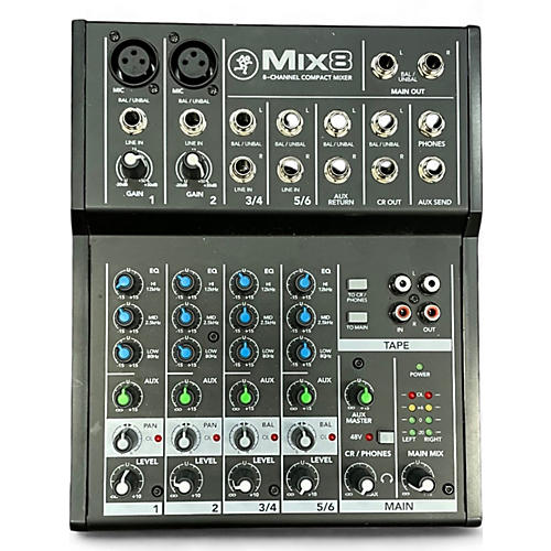 Mackie Used Mackie Mix8 Powered Mixer