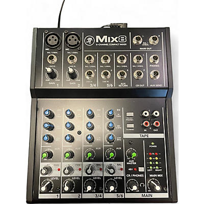 Used Mackie Mix8 Unpowered Mixer