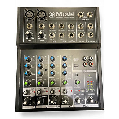 Used Mackie Mix8 Unpowered Mixer