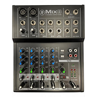 Used Mackie Mix8 Unpowered Mixer