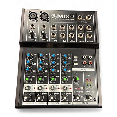 Used Mackie Mix8 Unpowered Mixer