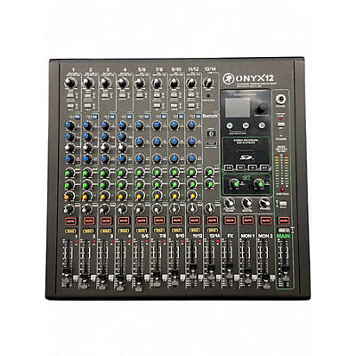 Used Mackie ONYX 12 Powered Mixer
