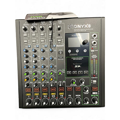 Used Mackie ONYX 8 Unpowered Mixer
