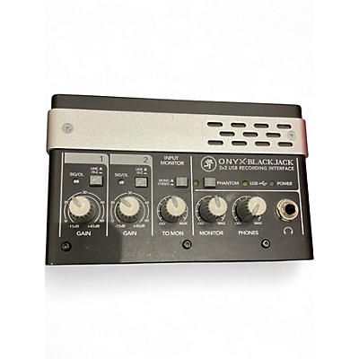 Used Mackie ONYX BLACKJACK Audio Interface