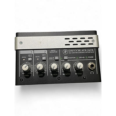 Used Mackie ONYX-BLACKJACK Audio Interface