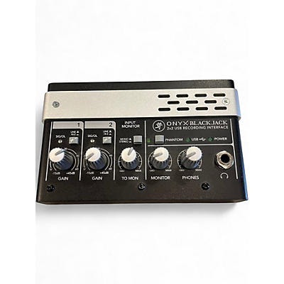 Used Mackie ONYX BLACKJACK Audio Interface