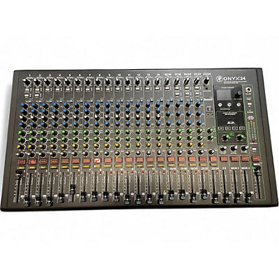 Used Mackie Onyx 24 Powered Mixer