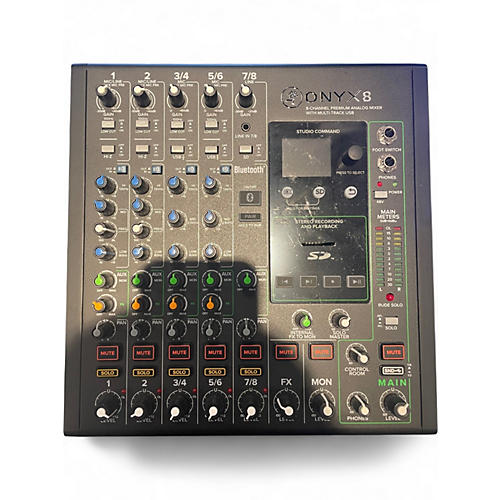 Used Mackie Onyx8 Unpowered Mixer