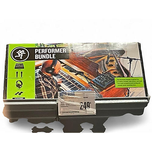 Used Mackie PERFROMER BUNDLE Sound Package