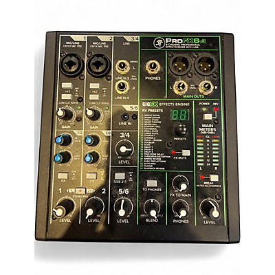 Used Mackie PRO FX6 V3 Unpowered Mixer