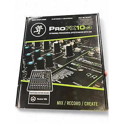 Used Mackie PROFX10 V3 Powered Mixer