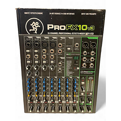 Used Mackie PROFX10V3 Powered Mixer